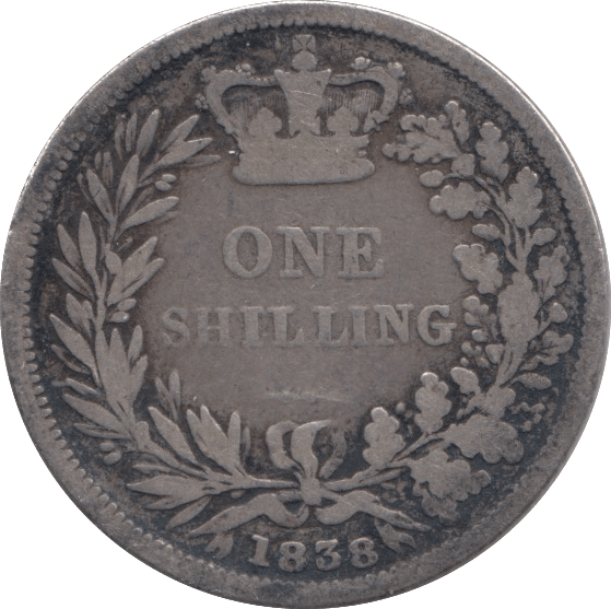 1838 SHILLING ( NF ) - Shilling - Cambridgeshire Coins