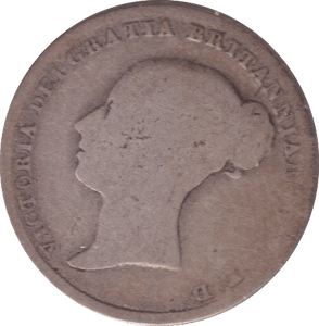 1838 SIXPENCE ( FAIR ) - SIXPENCE - Cambridgeshire Coins