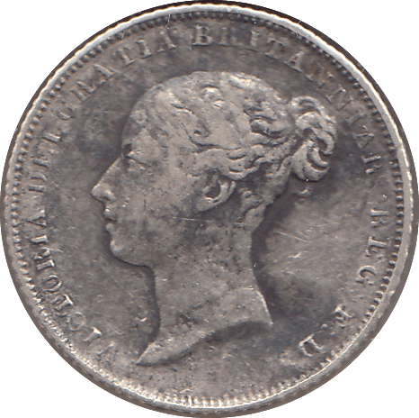 1838 SIXPENCE ( FINE ) - SIXPENCE - Cambridgeshire Coins