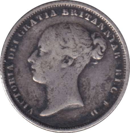 1838 SIXPENCE ( GF ) - SIXPENCE - Cambridgeshire Coins