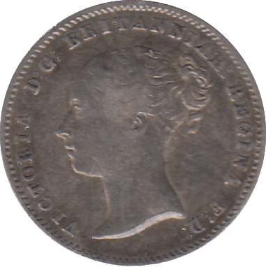 1838 THREEPENCE ( VF ) - THREEPENCE - Cambridgeshire Coins