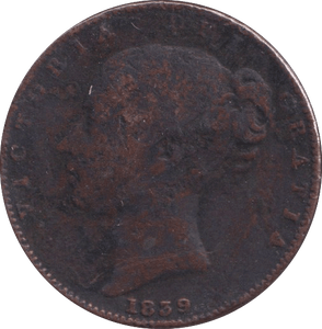 1839 FARTHING ( NF ) - FARTHING - Cambridgeshire Coins