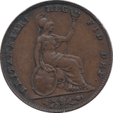 1839 FARTHING ( VF ) - FARTHING - Cambridgeshire Coins