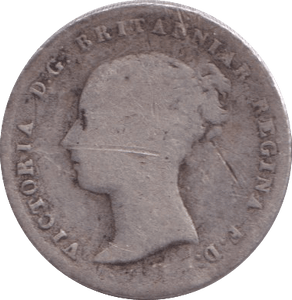 1839 FOURPENCE ( FINE ) - FOURPENCE - Cambridgeshire Coins