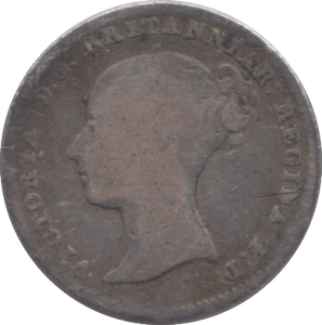 1839 FOURPENCE ( FINE ) - FOURPENCE - Cambridgeshire Coins