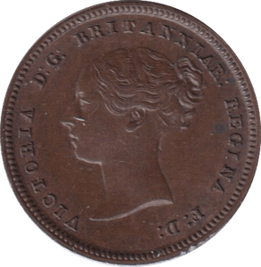 1839 HALF FARTHING ( UNC ) - HALF FARTHING - Cambridgeshire Coins
