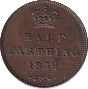 1839 HALF FARTHING ( UNC ) - HALF FARTHING - Cambridgeshire Coins