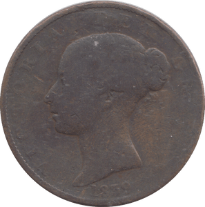 1839 HALF PENNY ISLE OF MAN - HALFPENNY - Cambridgeshire Coins