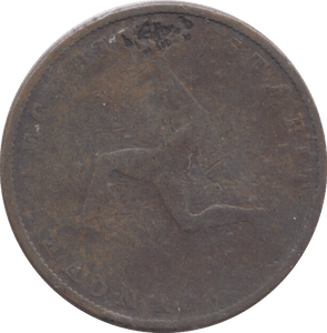 1839 HALF PENNY ISLE OF MAN - HALFPENNY - Cambridgeshire Coins
