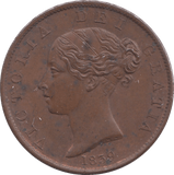 1839 HALFPENNY ISLE OF MAN - WORLD COINS - Cambridgeshire Coins