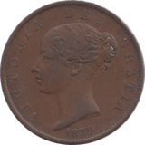 1839 HALFPENNY ISLE OF MAN - WORLD COINS - Cambridgeshire Coins