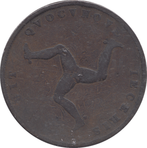 1839 IOM PENNY - WORLD COINS - Cambridgeshire Coins