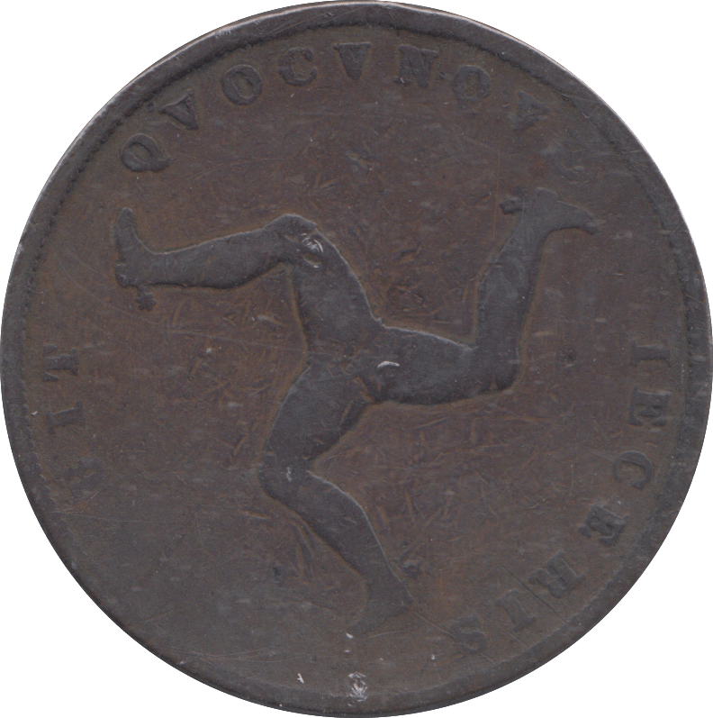 1839 IOM PENNY - WORLD COINS - Cambridgeshire Coins