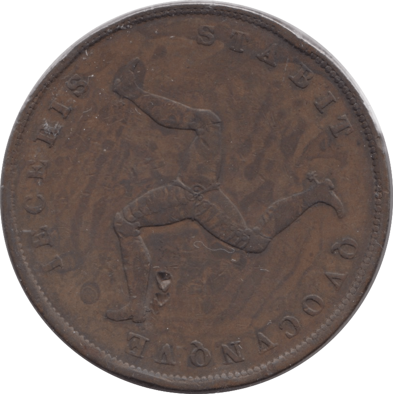 1839 ISLE OF MAN PENNY - WORLD COINS - Cambridgeshire Coins