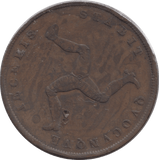 1839 ISLE OF MAN PENNY - WORLD COINS - Cambridgeshire Coins