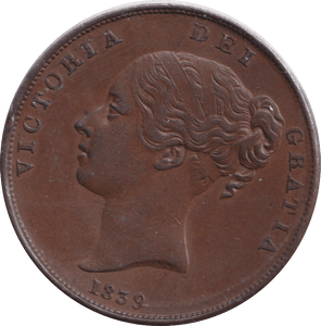 1839 PENNY ISLE OF MAN - WORLD COINS - Cambridgeshire Coins