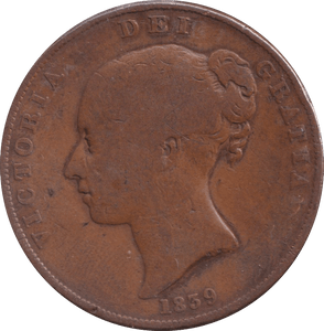 1839 PENNY TOKEN ISLE OF MAN - PENNY TOKEN - Cambridgeshire Coins