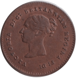 1839 QUARTER FARTHING ( EF ) - QUARTER FARTHING - Cambridgeshire Coins