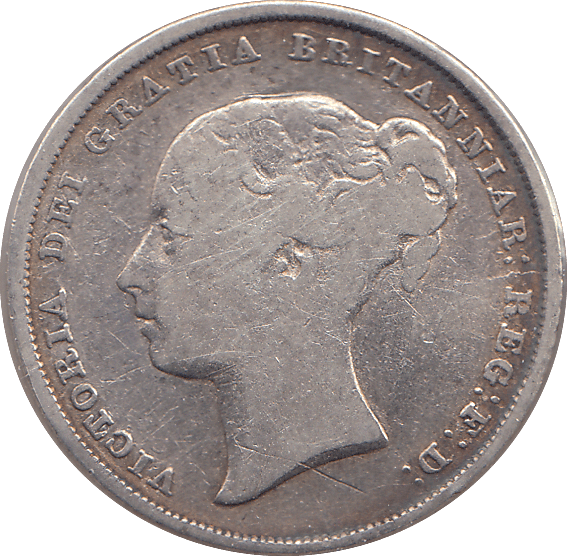 1839 SHILLING ( FAIR ) - SHILLING - Cambridgeshire Coins