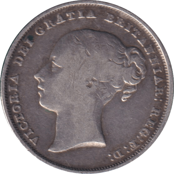 1839 SHILLING ( FINE ) - SHILLING - Cambridgeshire Coins