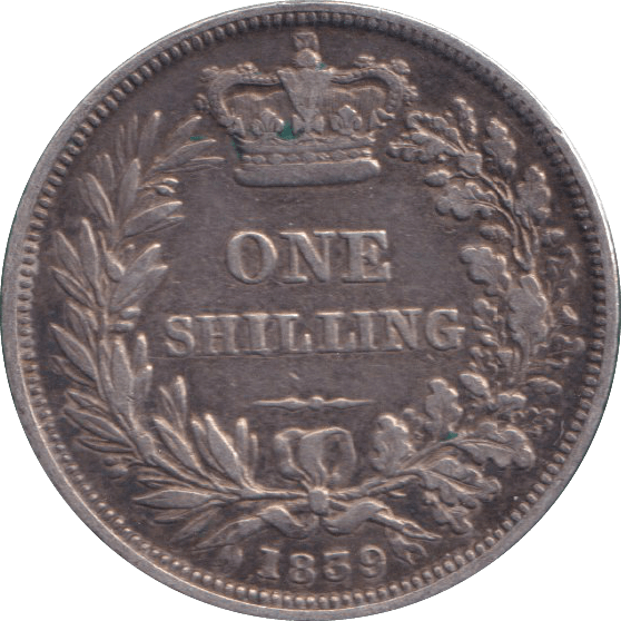 1839 SHILLING ( FINE ) - SHILLING - Cambridgeshire Coins