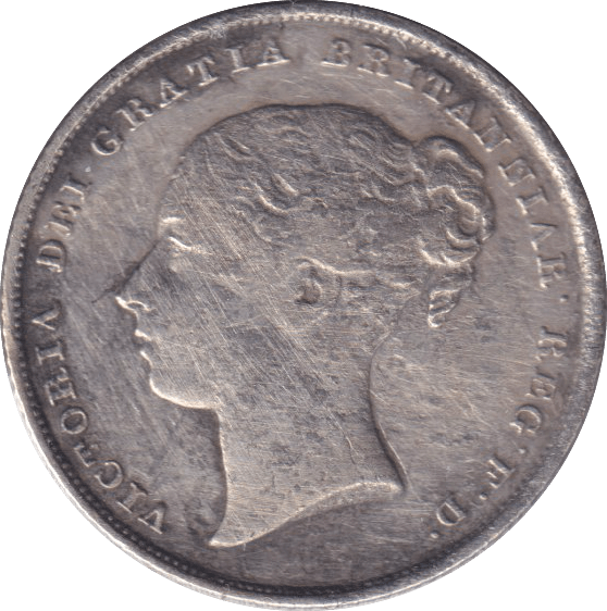 1839 SHILLING ( GF ) - SHILLING - Cambridgeshire Coins