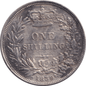 1839 SHILLING ( GF ) - SHILLING - Cambridgeshire Coins