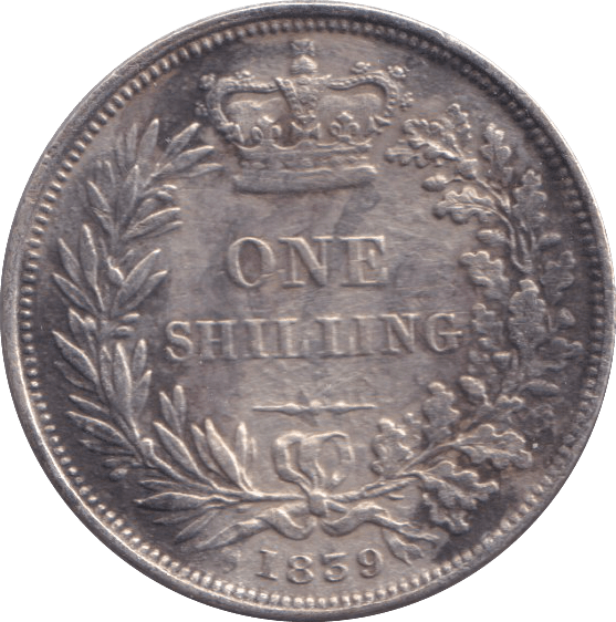 1839 SHILLING ( GF ) - SHILLING - Cambridgeshire Coins