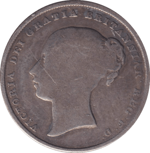 1839 SHILLING ( NF ) 3 - SHILLING - Cambridgeshire Coins
