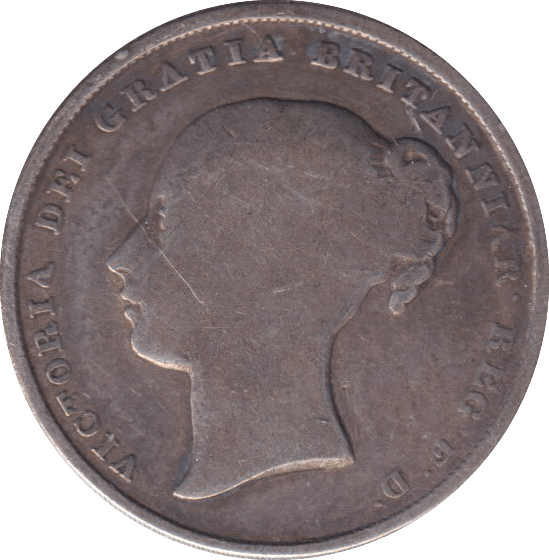 1839 SHILLING ( NF ) 3 - SHILLING - Cambridgeshire Coins