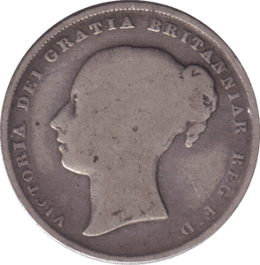 1839 SHILLING ( NF ) 4 - SHILLING - Cambridgeshire Coins