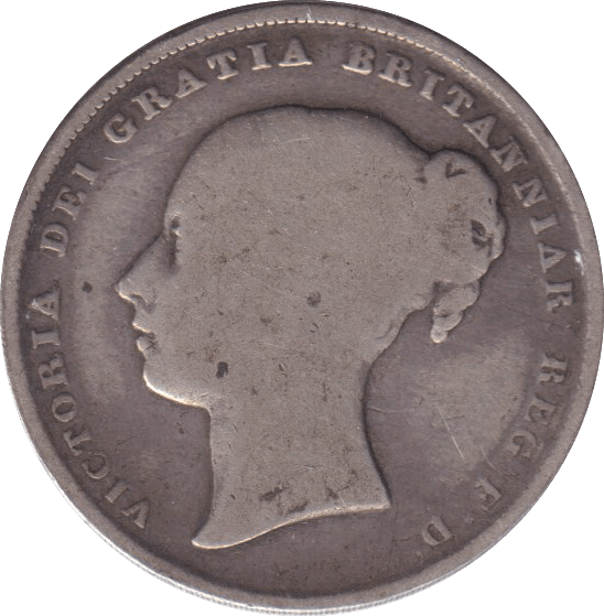 1839 SHILLING ( NF ) 4 - SHILLING - Cambridgeshire Coins