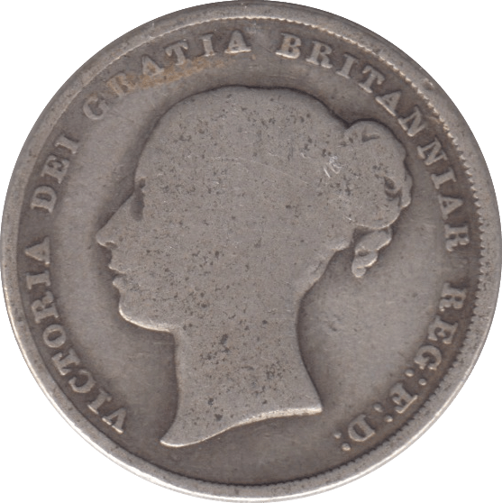 1839 SHILLING ( NF ) - Shilling - Cambridgeshire Coins