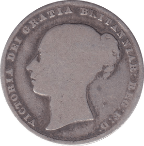 1839 SHILLING ( NF ) - SHILLING - Cambridgeshire Coins