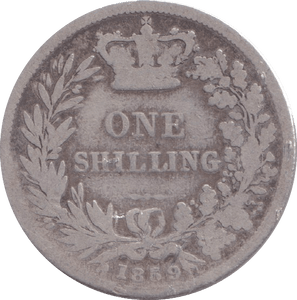1839 SHILLING ( NF ) - SHILLING - Cambridgeshire Coins