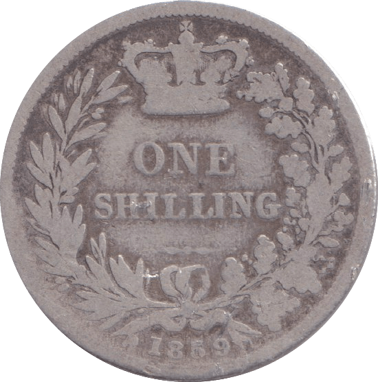 1839 SHILLING ( NF ) - SHILLING - Cambridgeshire Coins