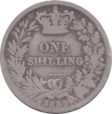 1839 SHILLING ( NF ) - SHILLING - Cambridgeshire Coins