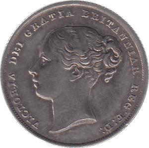 1839 SILVER SHILLING VICTORIA ( AUNC ) - SHILLING - Cambridgeshire Coins