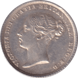 1839 SIXPENCE ( EF ) - SIXPENCE - Cambridgeshire Coins