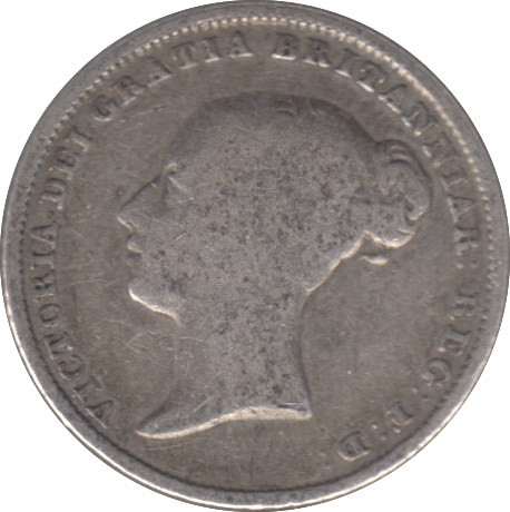 1839 SIXPENCE ( FINE ) - Sixpence - Cambridgeshire Coins