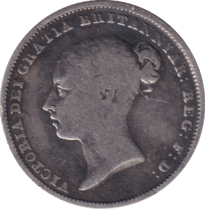 1839 SIXPENCE ( FINE ) - SIXPENCE - Cambridgeshire Coins