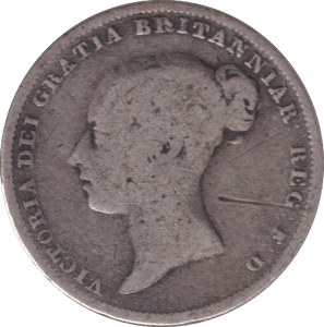 1839 SIXPENCE ( NF ) - SIXPENCE - Cambridgeshire Coins