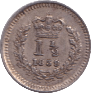 1839 THREE HALF PENCE ( GVF ) - three half pence - Cambridgeshire Coins