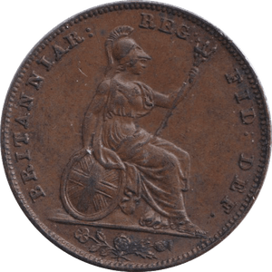 1840 FARTHING ( EF ) - FARTHING - Cambridgeshire Coins