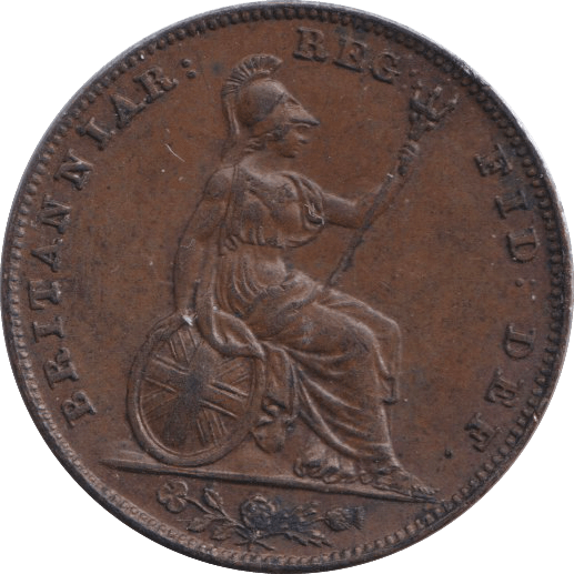 1840 FARTHING ( EF ) - FARTHING - Cambridgeshire Coins