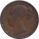 1840 FARTHING ( FINE ) - FARTHING - Cambridgeshire Coins