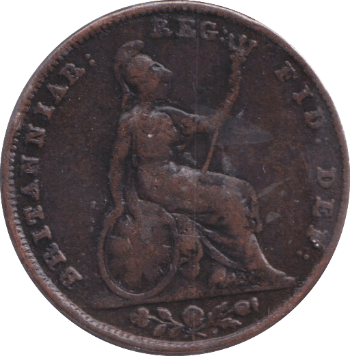 1840 FARTHING ( FINE ) - FARTHING - Cambridgeshire Coins