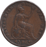 1840 FARTHING ( FINE ) - FARTHING - Cambridgeshire Coins
