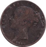 1840 FARTHING ( FINE ) - FARTHING - Cambridgeshire Coins