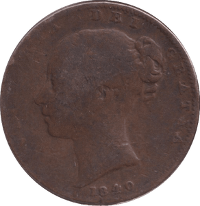 1840 FARTHING ( GF ) - FARTHING - Cambridgeshire Coins